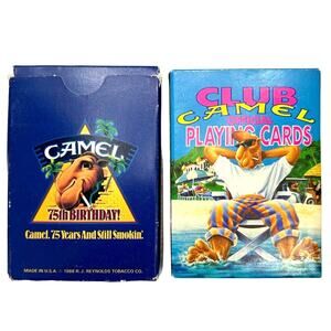 Club Camel Official Playing Cards New In Unsealed Open Box